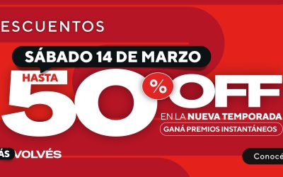 Día de Descuentos Temporada AW – Marzo 2026 