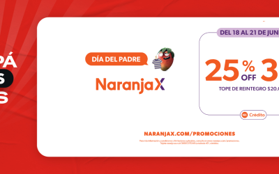 Naranja Día del Padre Junio