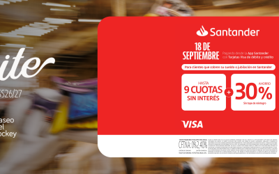 SANTANDER – ESPECIAL CLIENTES PLAN SUELDO Y JUBILADOS